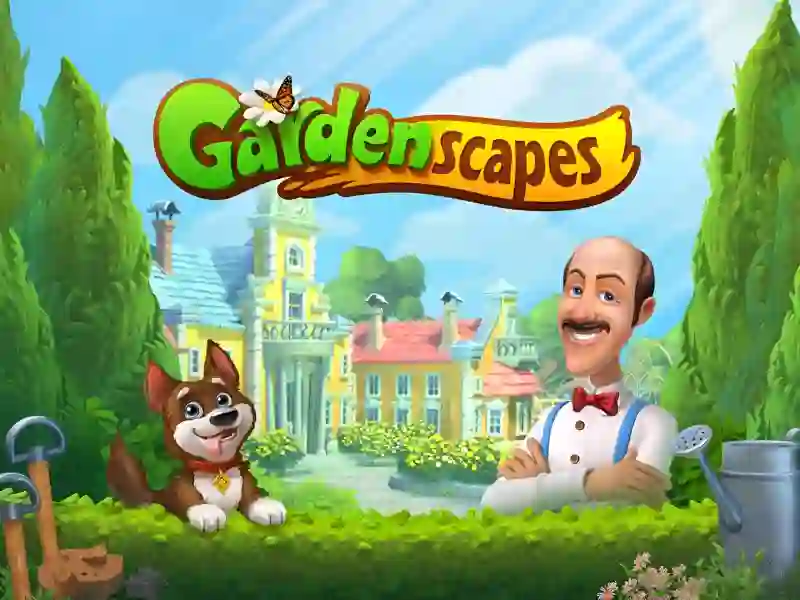 Igra Gardenscape spletu