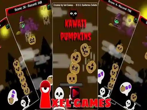 Igra Kawaii Pumpkins spletu