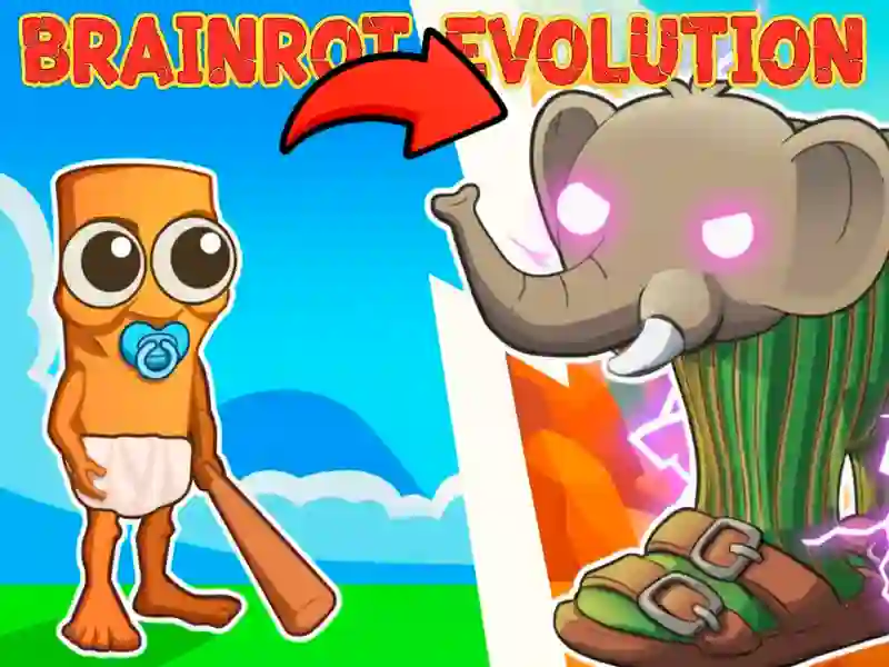 Igra Brainrot Evolution spletu