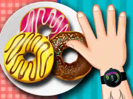 Igra Donut Challenge spletu