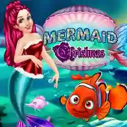 Igra Mermaid Christmas spletu