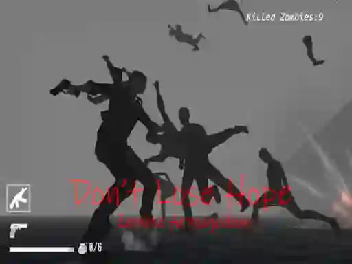 Igra Don`t Lose Hope Zombie Armageddon spletu