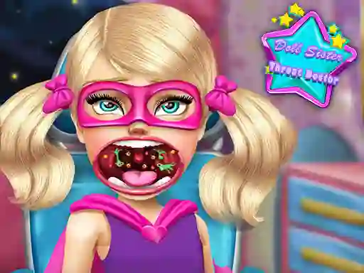 Igra Doll Sister Throat Doctor spletu