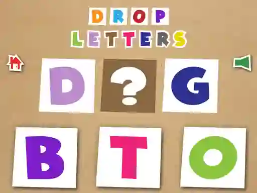 Igra Drop Letters spletu