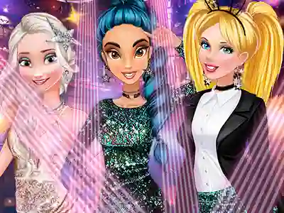 Igra Princess Night Out in Hollywood spletu