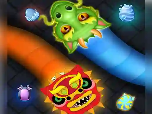 Igra Slither Dragon.io spletu