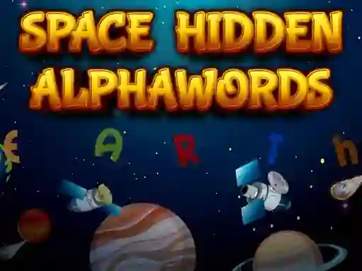 Igra Space Hidden AlphaWords spletu