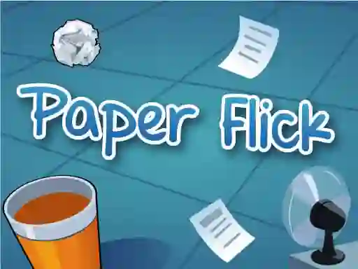 Igra Paper Flick spletu