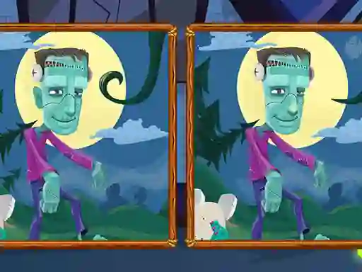 Igra Halloween Find the Differences spletu