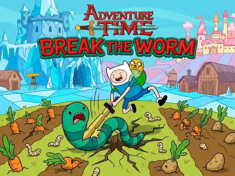 Igra Adventure Time Break the Worm spletu