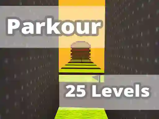 Igra Parkour 25 Levels spletu