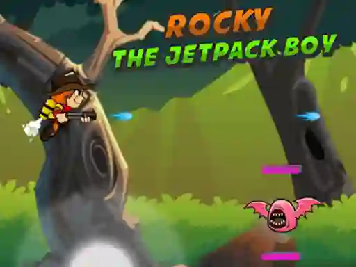 Igra Rocky The Jetpack Boy spletu