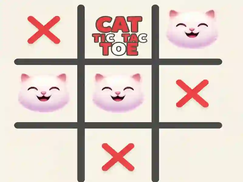 Igra Cat Tic Tac Toe spletu