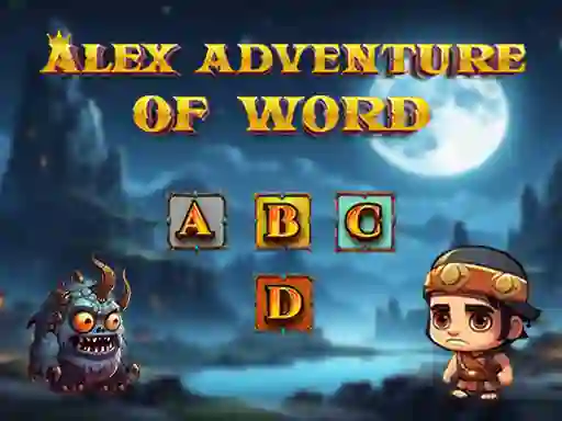 Igra Alex Adventure of Word spletu