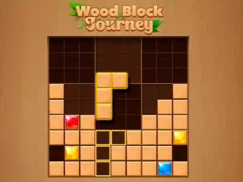 Igra Wood Block Journey spletu
