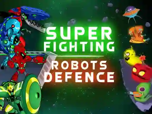 Igra Super Fighting Robots Defense spletu