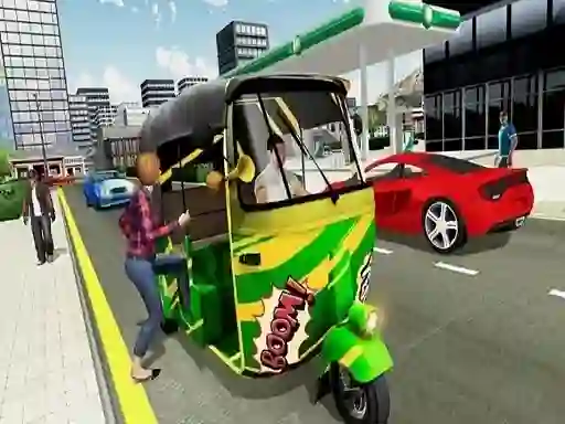 Igra Indian Tricycle Rickshaw Simulator spletu