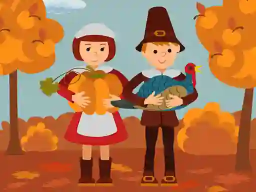 Igra Thanksgiving Jigsaw spletu