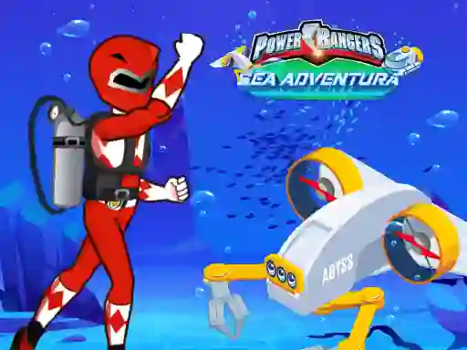 Igra Power rangers Sea adventura spletu