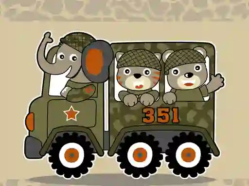 Igra Army Weapon Vehicles Match 3 spletu