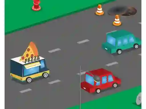 Igra Food Rush Traffic spletu