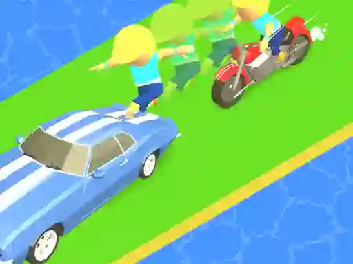 Igra Vehicle Fun Race spletu