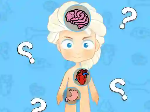 Igra Frozen Learning The Body Online spletu