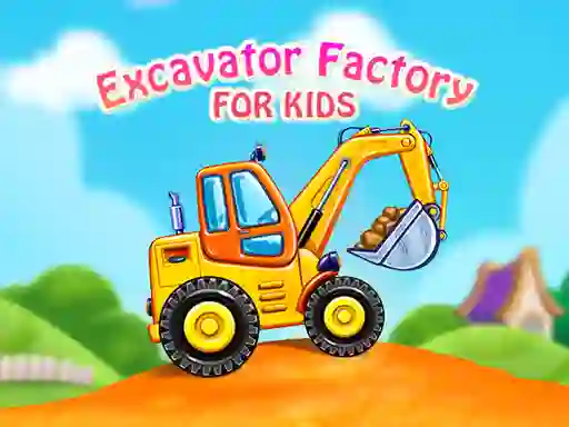 Igra Excavator Factory For Kids spletu