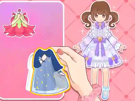 Igra Paper Doll For Girls Dress Up spletu