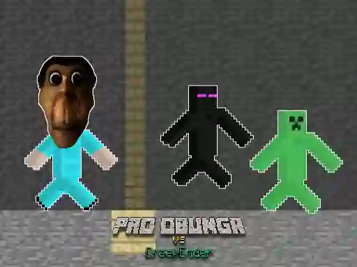 Igra Pro Obunga vs CreepEnder spletu