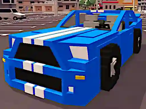 Igra Cubic Cars Highway spletu