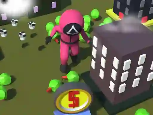 Igra Squid Gamer City Destroyer spletu