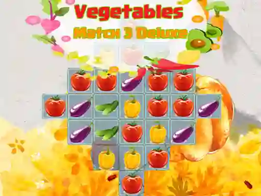 Igra Vegetables Match 3 Deluxe spletu