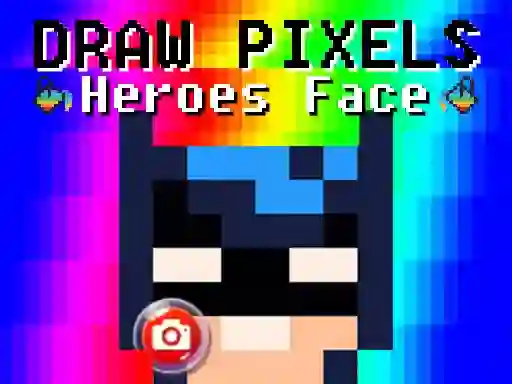 Igra Draw Pixels Heroes Face spletu