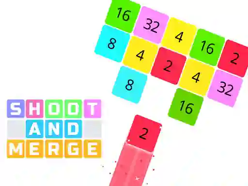 Igra Shoot And Merge The Numbers spletu