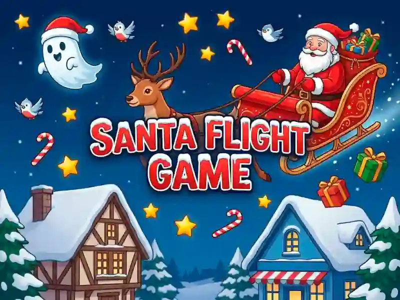 Igra Santa Flight Game spletu