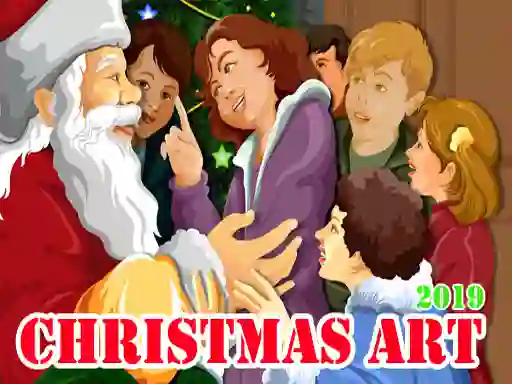 Igra Christmas Art 2019 spletu