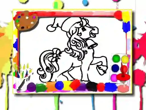 Igra Horse Coloring Book spletu