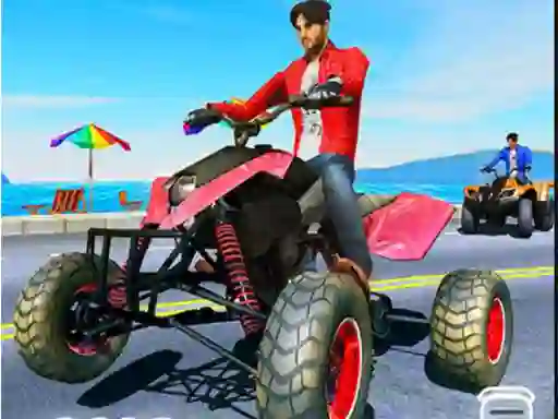 Igra Quad Bike Traffic Racing Mania spletu