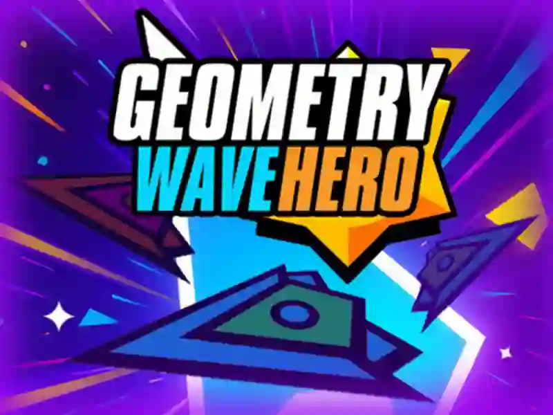 Igra Geometry Wave Hero spletu