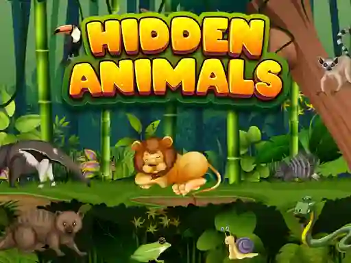Igra Hidden Animals spletu