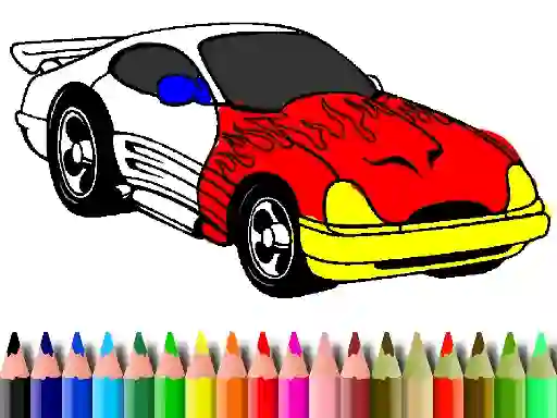 Igra Back To School: Muscle Car Coloring spletu