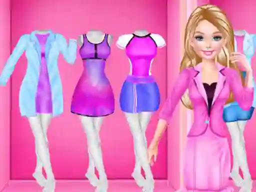 Igra Fashion Girl Career Outfits spletu