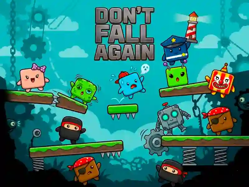Igra Don’t Fall Again spletu