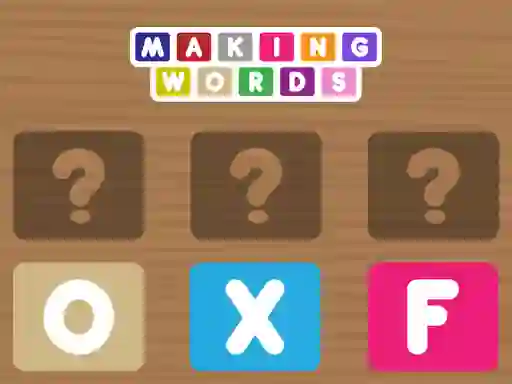Igra Making Words spletu