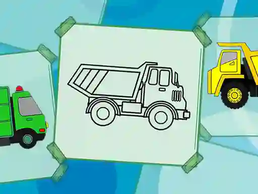 Igra Truck Coloring Book spletu
