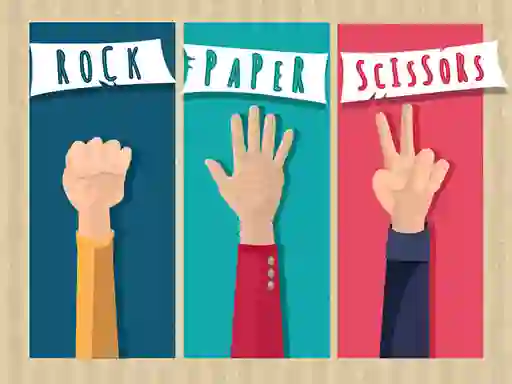 Igra Rock Paper Scissors spletu