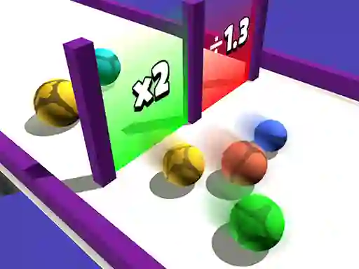 Igra Clone Ball Rush spletu