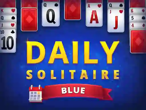 Igra Daily Solitaire Blue spletu