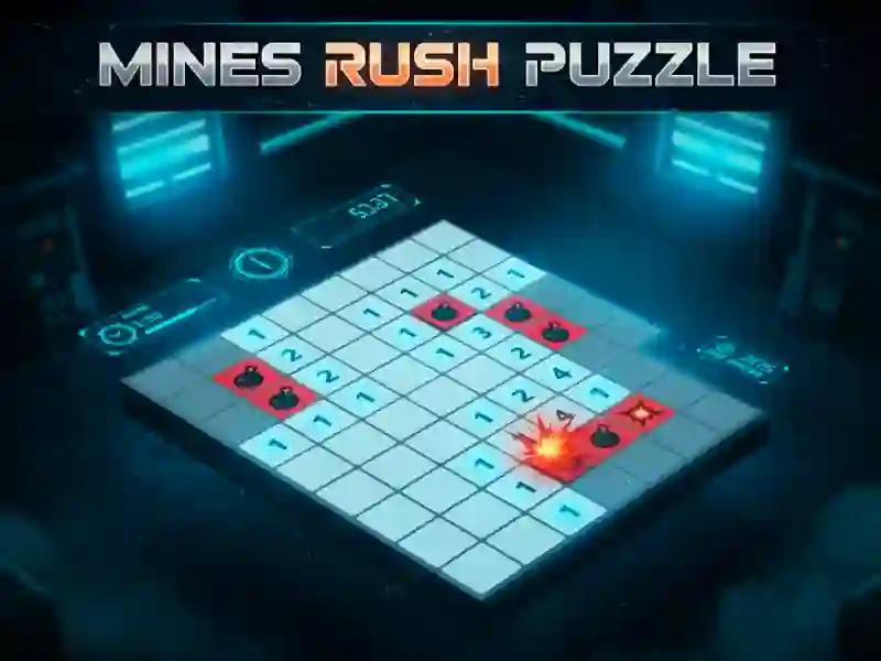 Igra Mines Rush Puzzle spletu